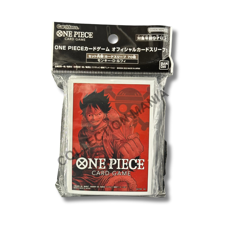 One Piece Card Game Sleeves Officielles vol.1 "Monkey D. Luffy"