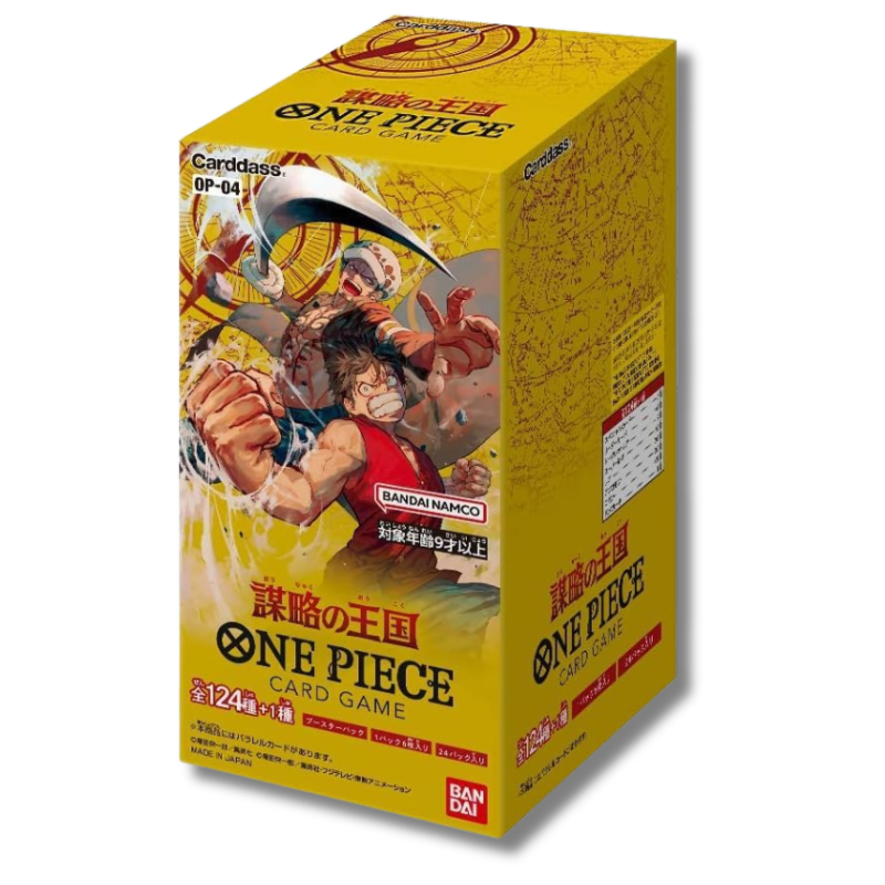 Display One Piece Card Game OP-04 "Kingdoms of Intrigue"