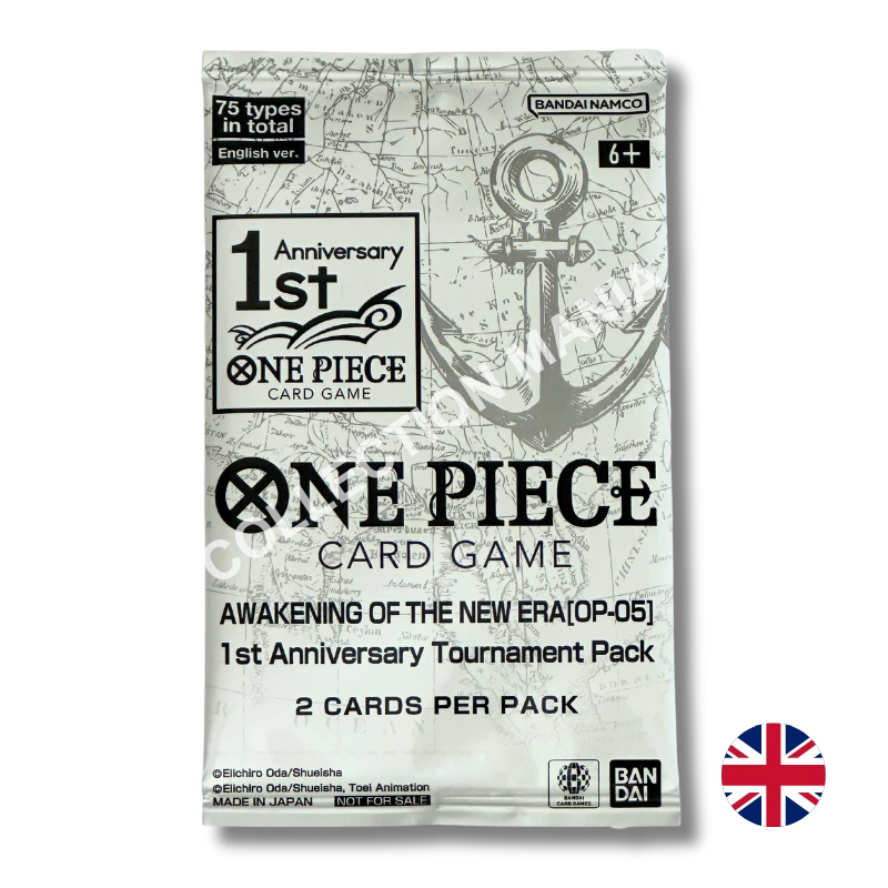 Booster One Piece Card Game OP-05 1st Anniversary Tournament Pack